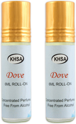 

KHSA DOVA PACK OF 2 Floral Attar(Floral)