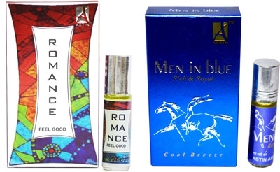

Astin Romance and Men in Blue Special Edition Floral Attar(Floral)