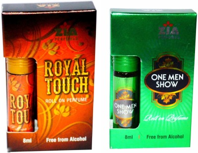 ZIA Royal touch and One Men Show Malaysian edition pure Floral Attar(Musk)