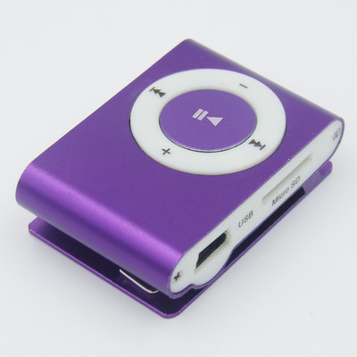 

LIFEMUSIC Mini Clip MP3 Player Come With Earphone, USB Cable Support TF Card Micro SD Card MP3 Player(Multicolor, 0 Display)