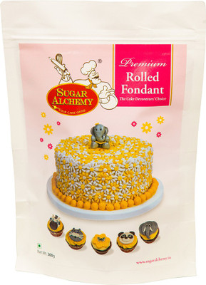 

SUGAR ALCHEMY 300g-Yellow Sugar Paste(300 g, Yellow)