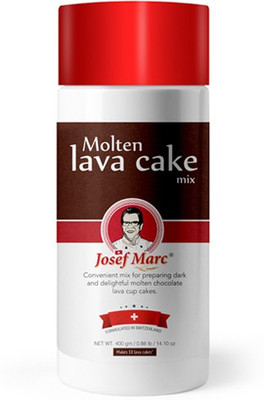 

Josef Marc Molten Lava Cake Mix, 400g - Non GMO, No Artifical Color or Preservative, Formulated in Switzerland Self Rising Flour Powder(400 g)