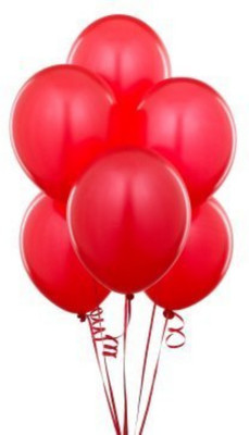 

TRISHRA Solid B076DK35D7 Balloon(Red, Pack of 50)