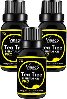 

VIHADO Pure Essential Tea Tree oil 7x Pro - 10 ml (Pack of 3)(10 ml)