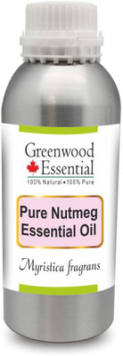 

Greenwood Essential Pure Nutmeg Essential Oil (Myristica fragrans) 100% Natural Therapeutic Grade Steam Distilled(630 ml)