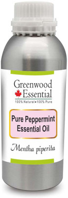 

Greenwood Essential Pure Peppermint Essential Oil (Mentha piperita) 100% Natural Therapeutic Grade Steam Distilled(300 ml)
