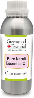 

Greenwood Essential Pure Neroli Essential Oil (Citrus aurantium) 100% Natural Therapeutic Grade Steam Distilled(300 ml)