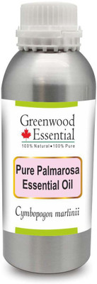 

Greenwood Essential Pure Palmarosa Essential Oil (Cymbopogon martinii) 100% Natural Therapeutic Grade Steam Distilled(300 ml)