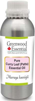 

Greenwood Essential Pure Curry Leaf (Patta) Essential Oil (Murraya koenigii) 100% Natural Therapeutic Grade Steam Distilled(300 ml)
