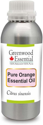 

Greenwood Essential Pure Orange Essential Oil (Citrus sinensis) 100% Natural Therapeutic Grade Steam Distilled(300 ml)