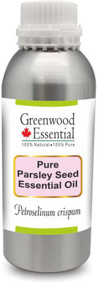 

Greenwood Essential Pure Parsley Seed Essential Oil (Petroselinum crispum) 100% Natural Therapeutic Grade Steam Distilled(630 ml)