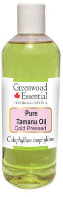 Greenwood Essential Pure Tamanu Oil (Calophyllum inophyllum) 100% Natural Therapeutic Grade Cold Pressed(200 ml)