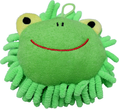 

Guru Kripa Baby Products Baby Infant Bathing Soft Sponge Cuticle Scrub Make baby Love Bath (Green...)