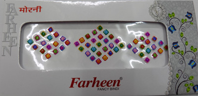 

Farheen FRN MORNI BINDI 1 FORHEAD Multicolor Bindis(INDIAN FANCY BINDI)
