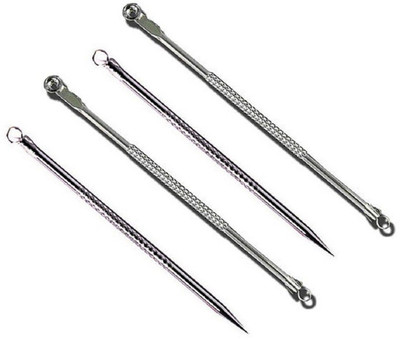

Boldnyoung Stainless Steel Blackhead Remover Needle(Pack of 4)