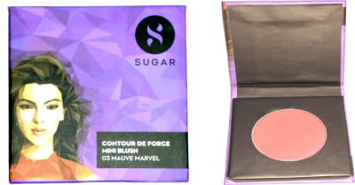 

Sugar Contour De Force Mini Blush(03-Mauve Marvel)