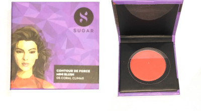 

Sugar Contour De Force Mini Blush(05-Coral Climax)