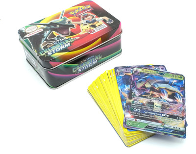 

AncientKart Pokemon Celestial Storm Booster Tin Set with 40 Cards(Multicolor)