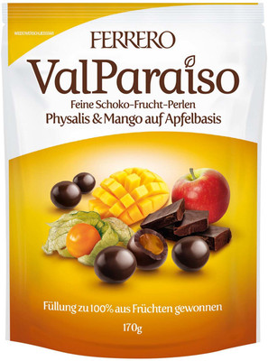 

Ferroro ValParaiso, Physalis & Mango Bars(170 g)