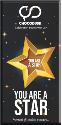

Chocodusk You Are A Star Chocolate Bar, 85 gram Bars(85 g)