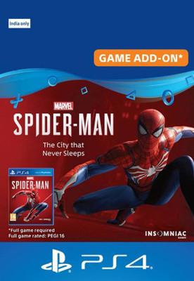 

Marvelâs Spider-Man: The City that Never Sleeps (Game Add-On)(Code in the Box - for PS4)