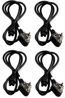 

Teratech (Pack of 4) 1.5 Meter Laptop Power Cord(Compatible with Laptop,Adapter, Black)