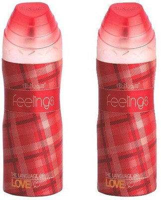 

Al Nuaim Feelings love Deodorant 150ml Deodorant Spray - For Women(150 ml, Pack of 2)