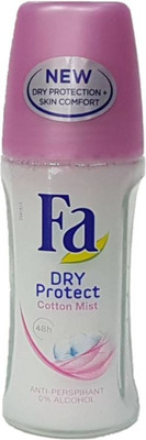 

Fa Dry Protect Cotton Mist (Imported) Deodorant Roll-on - For Men & Women(50 ml, Pack of 3)