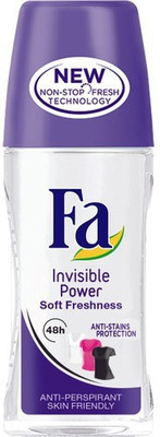 

Fa Invisible Power Soft Freshness (Imported) Deodorant Roll-on - For Men & Women(50 ml)