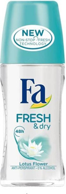 

Fa Fresh & Dry 48 Hr (Imported) Deodorant Roll-on - For Men & Women(50 ml)