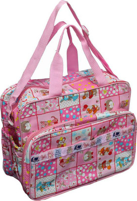 

Aavni Baby Large Diaper Dag With Baby Kit Storage Diaper bags(Pink)