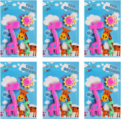 

PELO New Arrival Eraser For Kids, Eraser For Kids For School Set, Kid Return Gifts For Birthday, Stationery For Students Non-Toxic Eraser(Multicolor)