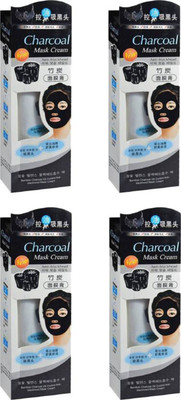 

Stylish Step Stylish Steps Charcoal Black Mask Face Care Deep Cleansing Purifying Blackhead 3 Steps Black Head Remover Acne Nose Mask(520 g)
