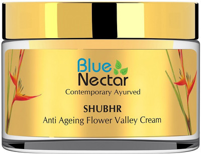

Blue Nectar Ayurvedic Anti Ageing Face Treatment for Glow - Flower Valley(50 g)