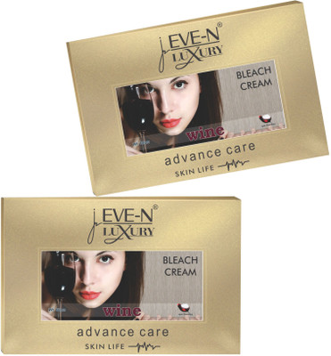 

EVE-N Wine Bleach Cream 60gm + 60gm ( Pack of 2 )(120 g)