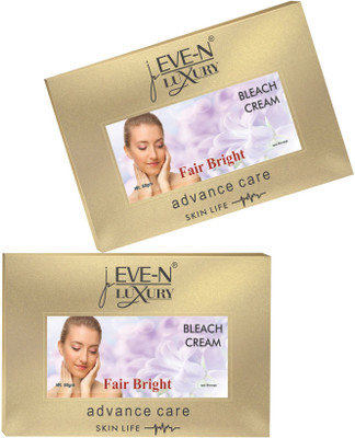 

EVE-N Fair Bright Bleach Cream 60gm + 60gm ( Pack of 2 )(120 g)