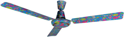 

Kathy CANDY 1200mm High Speed Copper Winding 3 Blade Ceiling Fan(Blue, Pack of 1), Multicolor