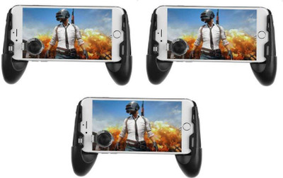 

ZACU Set of 3 3 in 1 Mobile game joystick Grip Extended Handle Game Controller Sucker Gamepad Holder for 4.7-6.4 Inch Smart Phone Gaming Accessory Kit(Black, For Android, iOS)