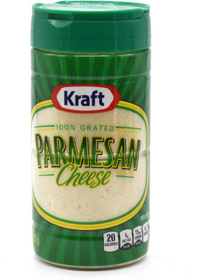 

Kraft Parmesan Cheese 100% Grated - 227g (8oz) 227 g Plastic Bottle