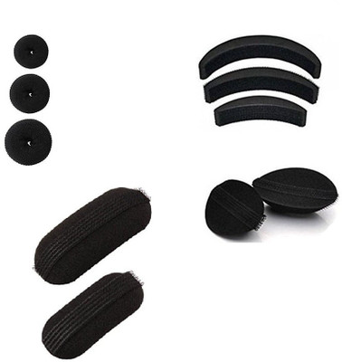 

FNB Hair Accessories Combo Hair Styling Tools Hair Accessory Set(Black)