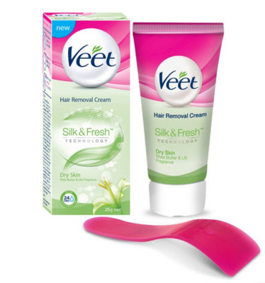 

Veet .Veet Silk and Fresh Hair Removal Cream - 25g Cream(25 g)