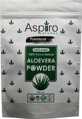 

Aspiiro Natural Premium Aloevera Powder (100% Pure & Organic)(100 g)