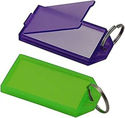 

Pooja Trendz 10 Pcs Label KeyTags/Keychain,Random Assorted Colors. Solid Filter Cartridge(0.5, Pack of 2)