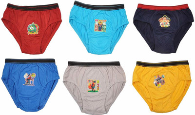 CHILDZONE Brief For Boys(Multicolor Pack of 6)
