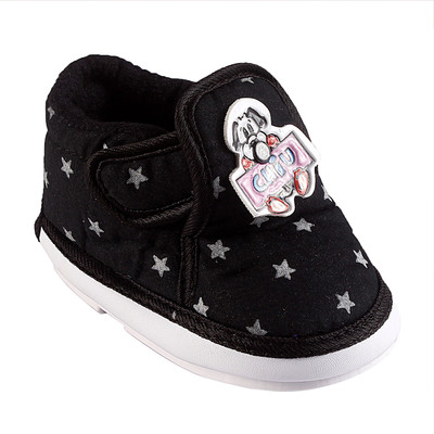 

Chiu Boys & Girls Velcro Casual Boots(Black