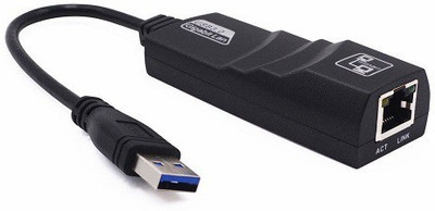 

TechGear USB 3.0 to Lan Converter Ethernet Adapter USB 3.0 to Gigabit Ethernet RJ45 LAN (10/100/1000) Mbps Portable High Speed Network Lan Adapter(1000 Mbps)