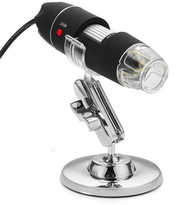 

Microware LED USB Digital Microscope Hand Held Biological Endoscope(Black)