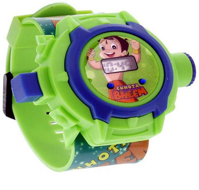 

signomark Chhota Bheem 24 Image Projector Kids Watch Pack Of - 1(Multicolor)