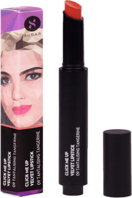 

Sugar Click Me Up Velvet Lipstick(09-Tantalising Tangerine)