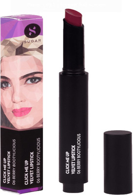 

Sugar Click Me Up Velvet Lipstick(06-Berry Bootylicious)